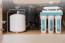 Load image into Gallery viewer, Aqua 6-Stage Alka Under Sink Reverse Osmosis Water Filter System - 100 GPD RO Filtration & Remineralization
