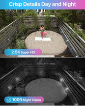 Load image into Gallery viewer, Hard Drive,4pcs 3K 5MP Outdoor Indoor PoE IP Dome Cameras,Night Vision,Motion Alert,Remote Access,8 Ports 16CH 8MP NVR Recorder for Home 24/7 Recording