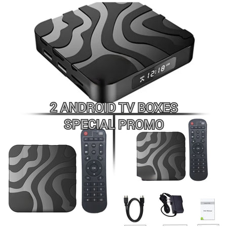 2 BOXES SPECIAL PROMO Transform your old tv into a new smart tv with the newest android 12 tv box FREE FAST SHIPPING WITH YOUR ORDER