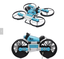 Load image into Gallery viewer, TRANSFORMING MOTORCYCLE RC DRONE
