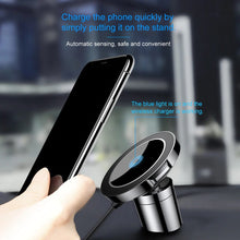 Load image into Gallery viewer, MAGNETIC SMART CAR WIRELESS CHARGER Magnetic Phone Holder For iPhone/Android
